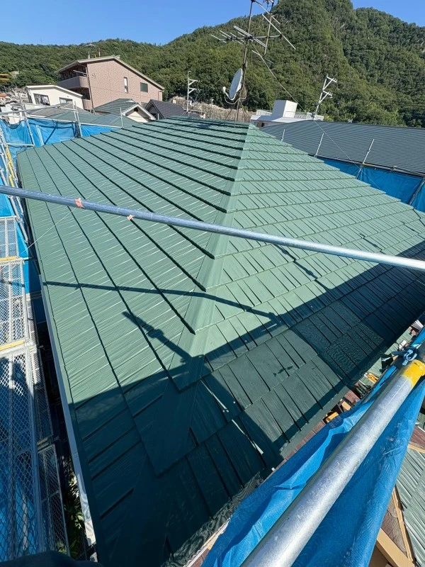 2025年09月25日 09:00の施工事例：【実績紹介】広島市／屋根カバー工事