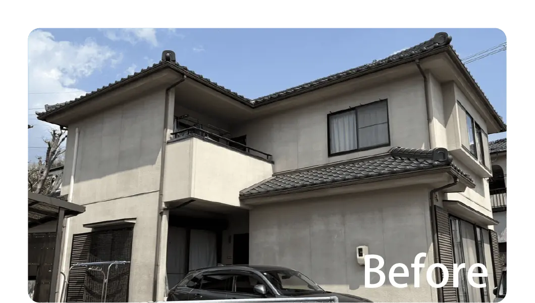 カバー修繕工事のビフォー